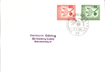 D FDC 0483 / 0484 ● - 1965 09 001